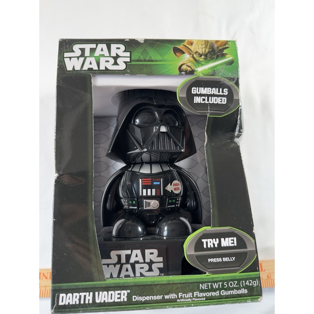 Disney Star Wars Darth Vader Talking Gumball Dispenser 2013 With Box
